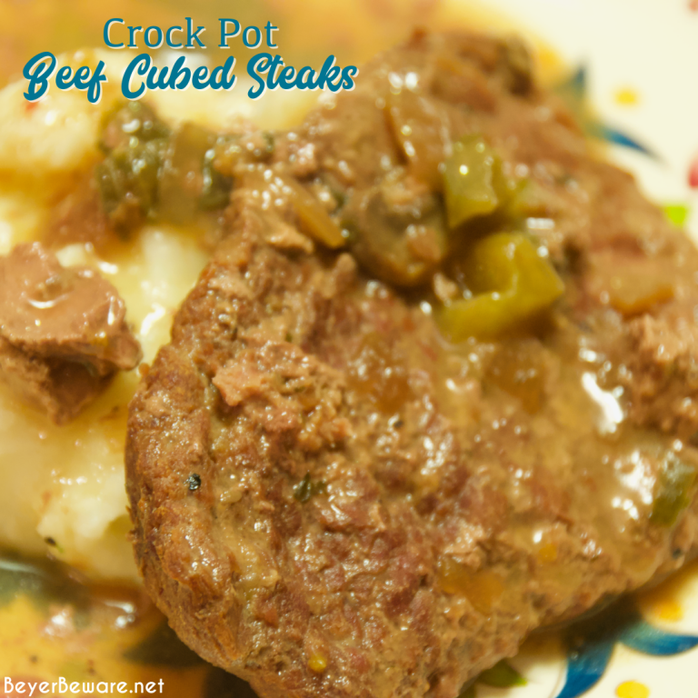 Remove the steaks from the crock pot. If you want slightly thicker
