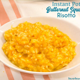 Instant Pot butternut squash risotto is a creamy risotto recipe has a hint of sweetness but savory in flavor from the onion, garlic, and sage and is made in under 20 minutes.