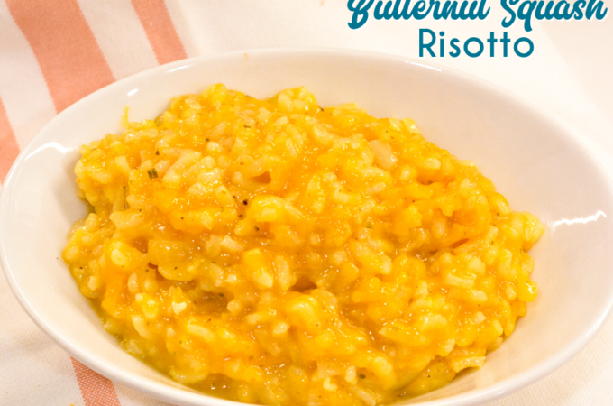 Instant Pot butternut squash risotto is a creamy risotto recipe has a hint of sweetness but savory in flavor from the onion, garlic, and sage and is made in under 20 minutes.