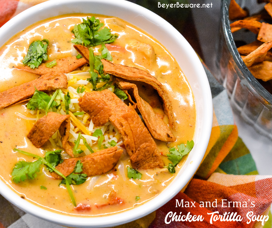 Easy 30-Minute Chicken Tortilla Soup Recipe • MidgetMomma