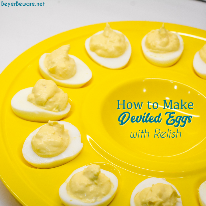 How to Make Deviled Eggs with Relish