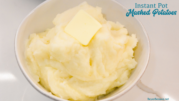 How to make mashed potatoes in the Instant Pot is something everyone who owns an instant pot should know how to do since it is the fastest and easiest way to make creamy mashed potatoes.
