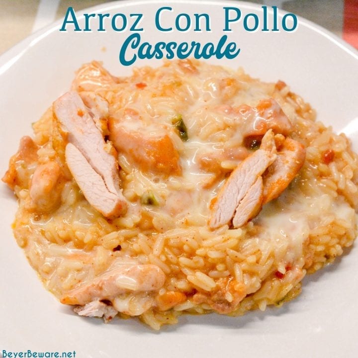  Arroz Con Pollo è il go-to ordine per entrambi i miei figli in un ristorante messicano. Ho finalmente capire come posso fare questo super facile pollo messicano e riso con ricetta formaggio queso a casa.