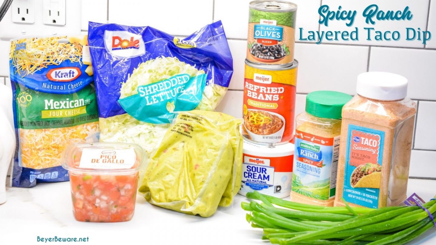 7-layer dip ingredients