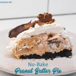 No-bake peanut butter pie