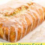 Lemon poppyseed zucchini bread is made with your traditional zucchini bread ingredients plus fresh lemon juice, poppyseeds, and almond extract.