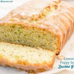 Lemon poppyseed zucchini bread is made with your traditional zucchini bread ingredients plus fresh lemon juice, poppyseeds, and almond extract.