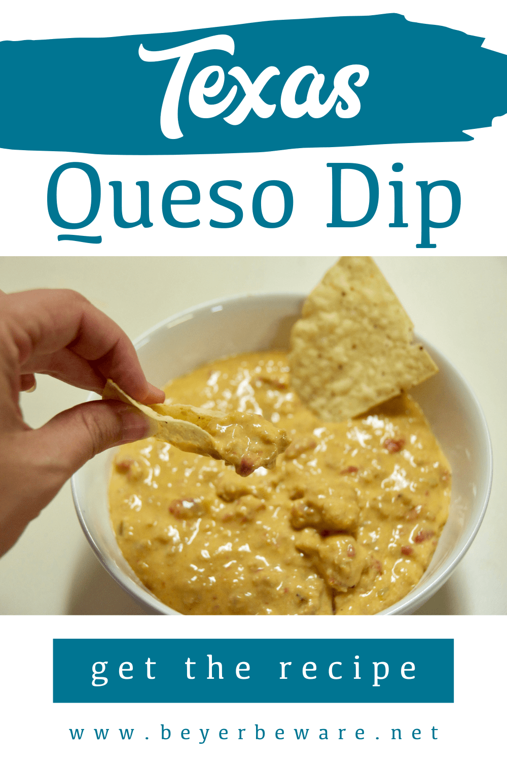 A great crock pot queso dip spiced up to be a Texas queso dip.
