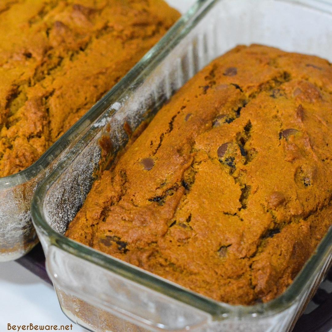 If you are looking for a bread recipe that is like your grandma's, then this old fashioned pumpkin bread recipe is the one you have been looking for.