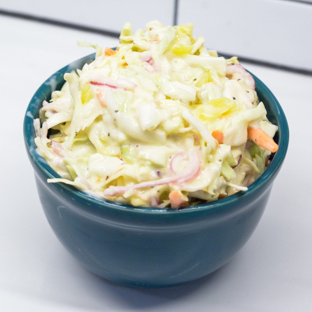 The Italian coleslaw can be stored in the fridge for up to 2 days. The