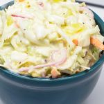Italian Coleslaw recipe is a creamy coleslaw recipe made with Italian dressing and is similar to that TikTok sandwich slaw recipe.