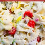 Prepare to be blown away by the Grinder Pasta Salad – both lettuce and pasta salads that guarantees to be the star of any summer spread especially for the people who love the tiktok sandwich slaw.