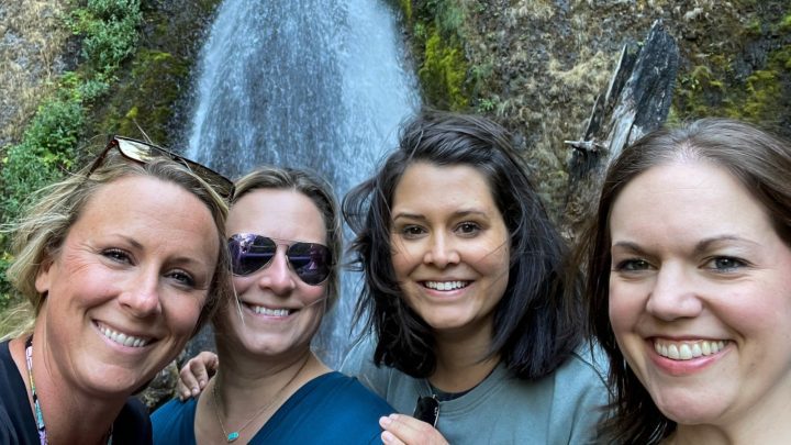 Then we went on the hunt for Latourell Falls, Shepperd's Dell Falls, Bridal Veil Falls, and Wahkeena Falls. It was good to get out and walk but also the views were incredible.