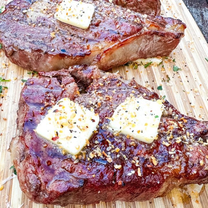 The ultimate grilled steak recipe isn't just about the recipe but choosing the best beef, the seasoning, and how to season and butter, grill, and rest the steak.