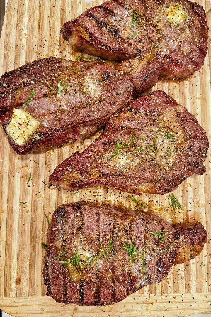 The ultimate grilled steak recipe isn't just about the recipe but choosing the best beef, the seasoning, and how to season and butter, grill, and rest the steak.