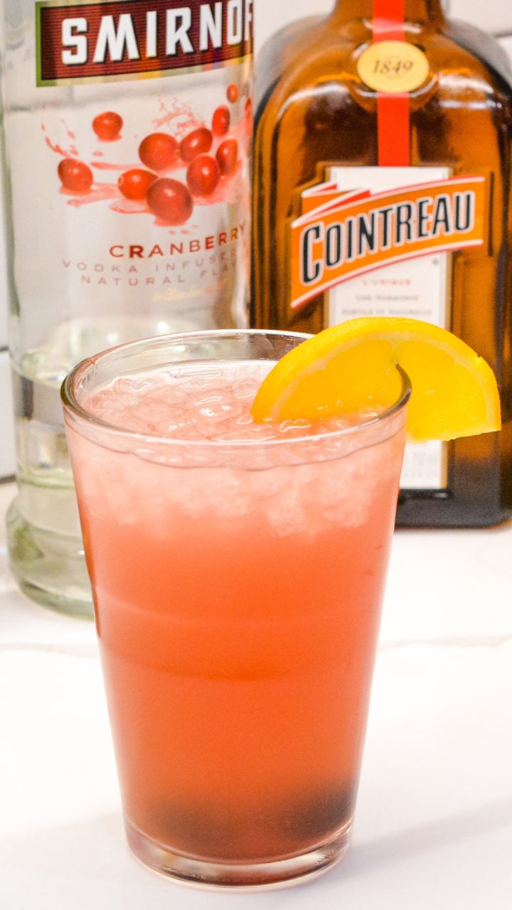 Champagne Cocktail Orange Cranberry