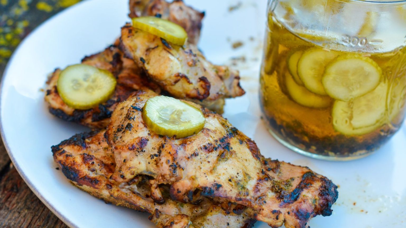 Pickle Brined Grilled Chicken