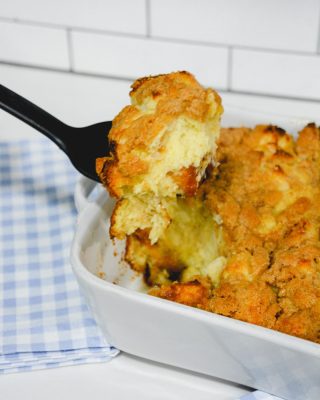 This oven-baked French toast casserole is crisp on top, custardy inside, and perfect for brunch or holidays. Make it ahead or bake fresh—simple, cozy, and always a crowd-pleaser!