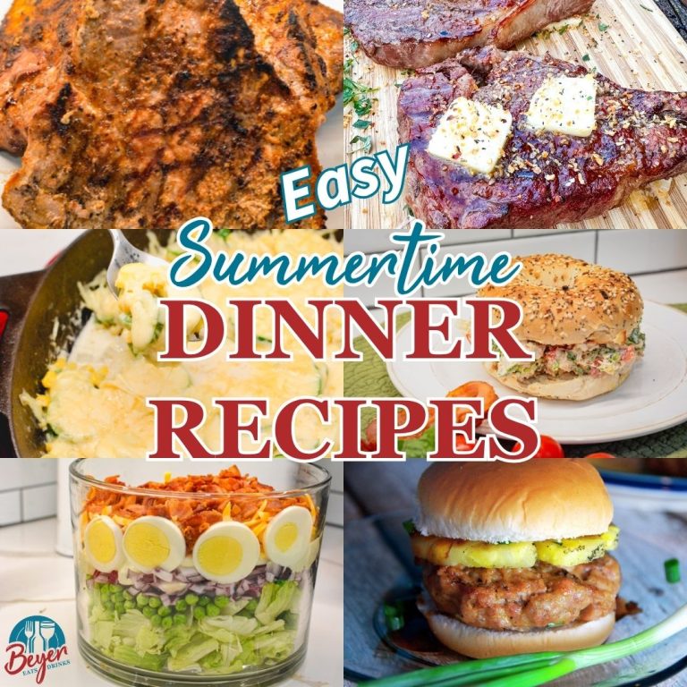 Looking for easy summer dinner ideas? These 12+ quick and flavorful recipes are perfect for busy nights—featuring grilled meats, fresh salads, veggie skillets, and no-bake desserts the whole family will love.