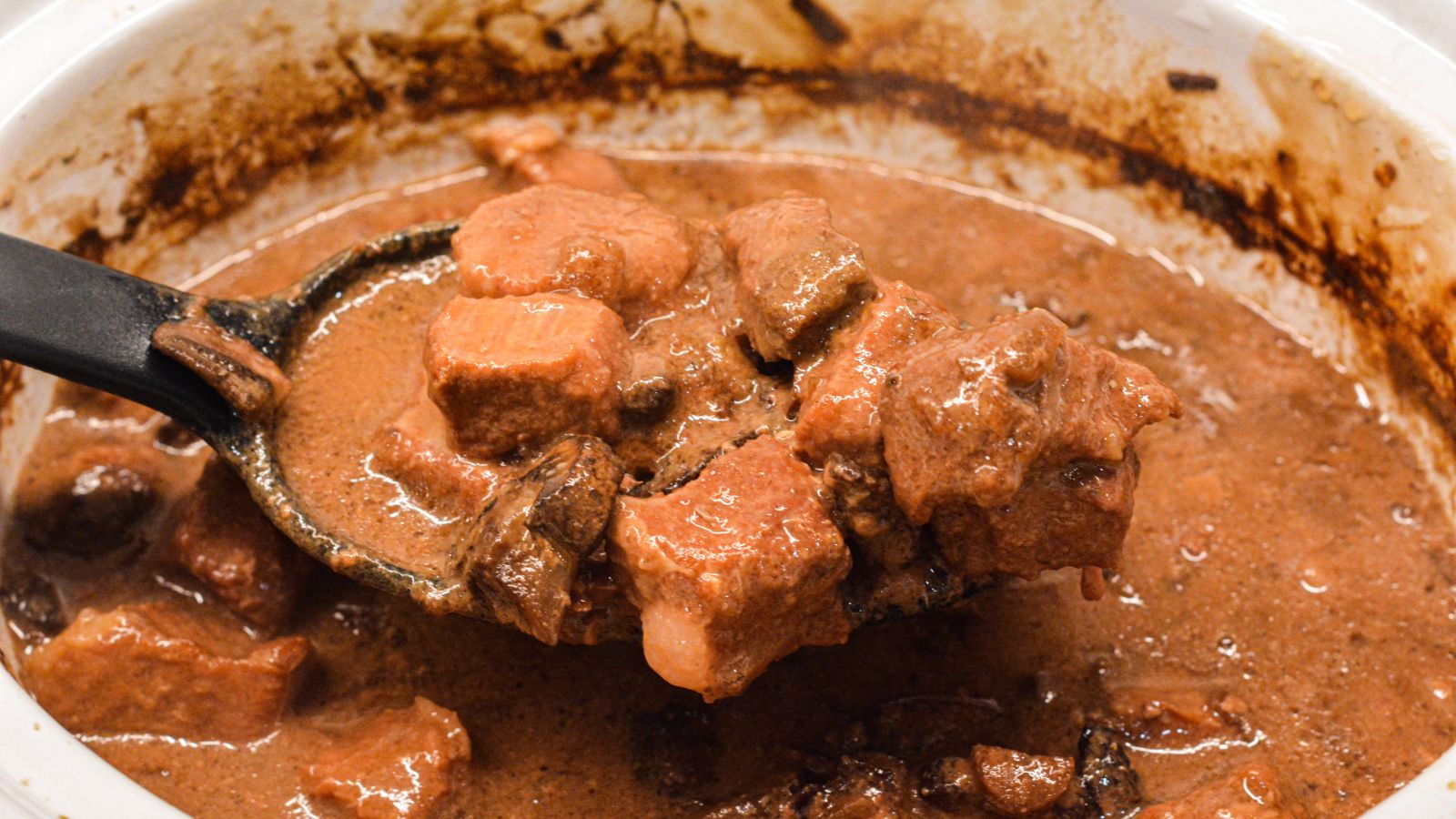 Slow cook your way to comfort with these Crock Pot Beef Tips with Mushrooms! Tender stew meat simmered in a savory mushroom gravy—perfect over mashed potatoes, rice, or egg noodles.