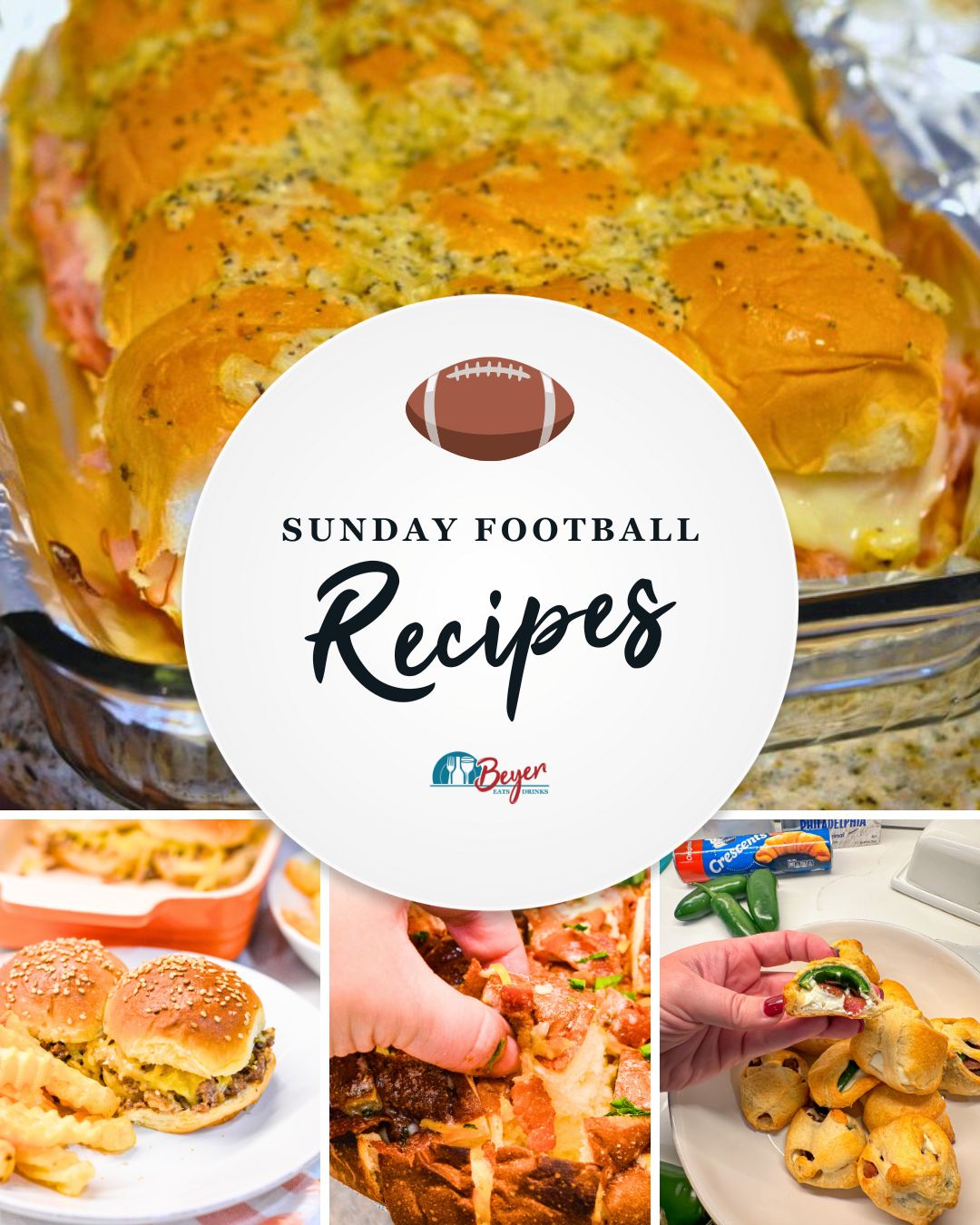 Game day is all about foods you can grab with one hand while holding a drink or waving at the TV with the other. These football party finger foods—sliders, wraps, pinwheels, and pull-apart breads—are loaded with flavor and built for sharing.