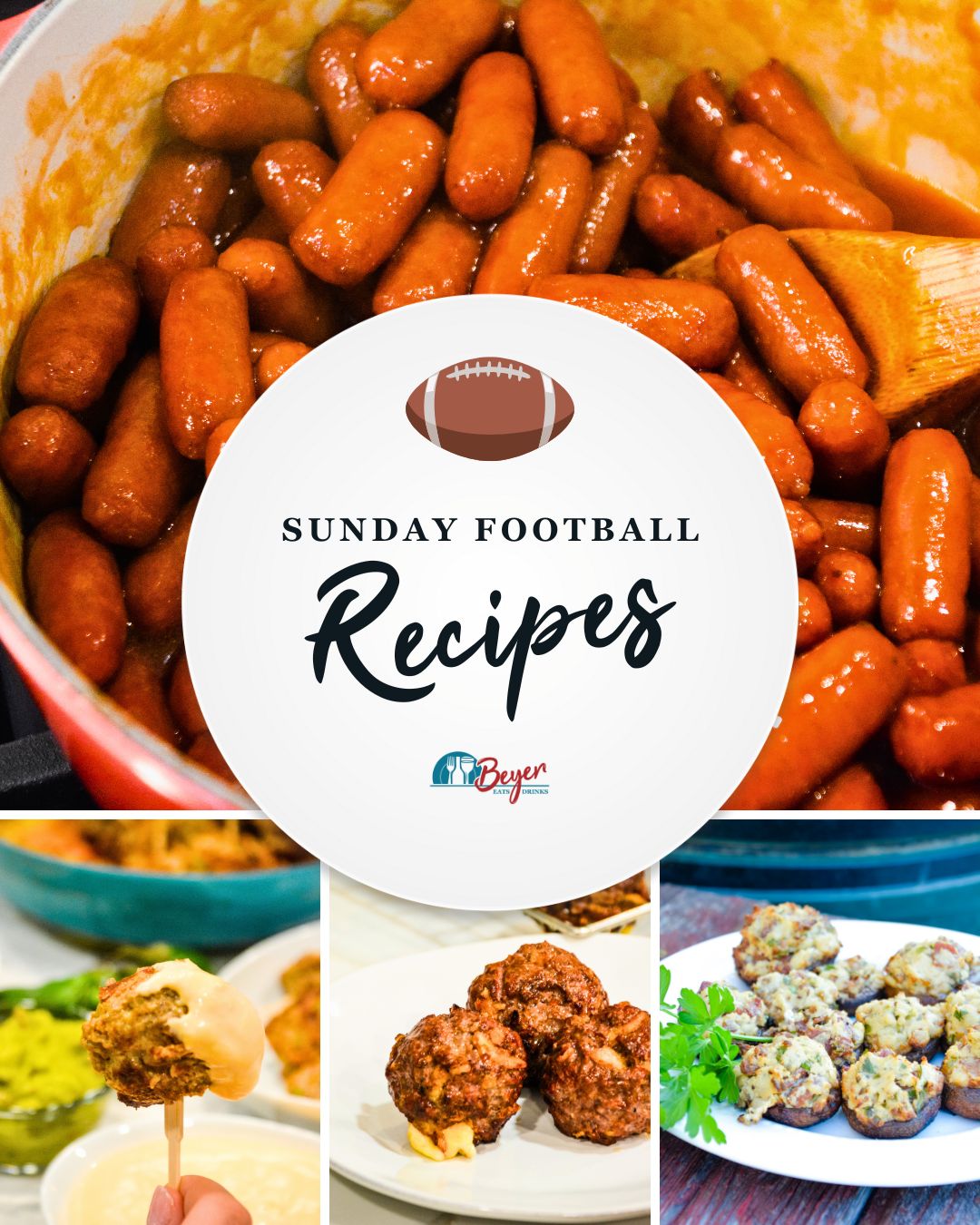 When it comes to classic football food, you can’t go wrong with saucy wings, cheesy meatballs, or smoky skewers hot off the grill. These bite-sized recipes are savory, spicy, and full of crowd-pleasing flavor.